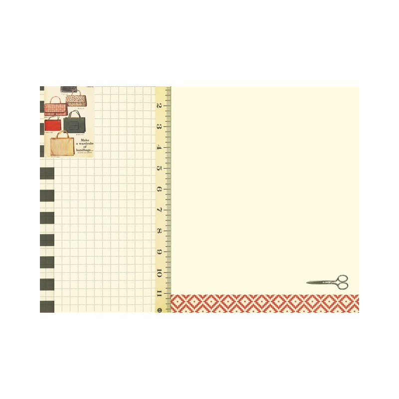 Page De Garde Couture Cahier La Couture