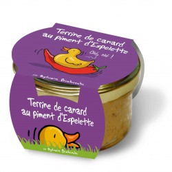 Terrine de canard au piment...