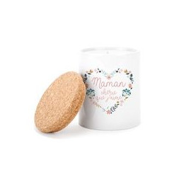 Bougie "Maman chérie que...