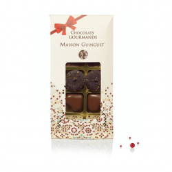 Bouquet de chocolats noirs et laits - Maison Guinguet