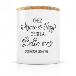 Bougie céramique : Chez...