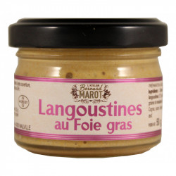 Langoustine au foie gras 50gr