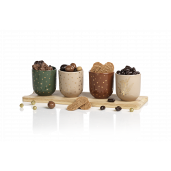 Plateau avec 4 Gobelets