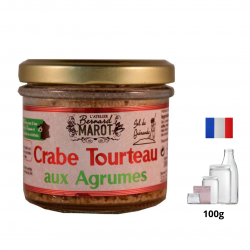 Crabe Tourteau aux agrumes