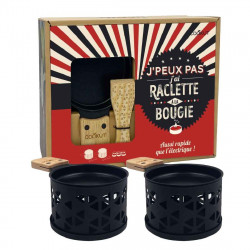 Coffret raclette à la bougie LUMI 2 personnes J'peux pas, j'ai