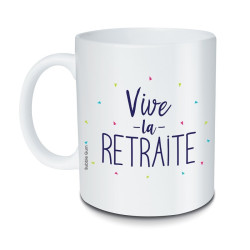 Mug Vive la retraite