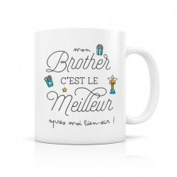 Mug "Mon Brother c'est le...