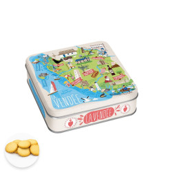 Boîte carrée carte de...