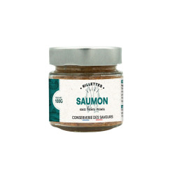 Rillettes de saumon fumé...