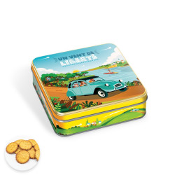 Boîte carrée 2CV galettes...