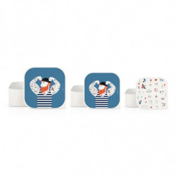 Set de 3 boîtes à goûter "...