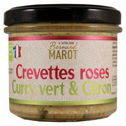 Crevettes roses Curry & Citron