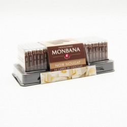 Carrés de chocolat Noir Nougat