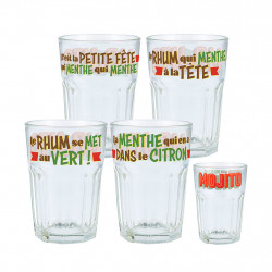 4 Verres à Mojito